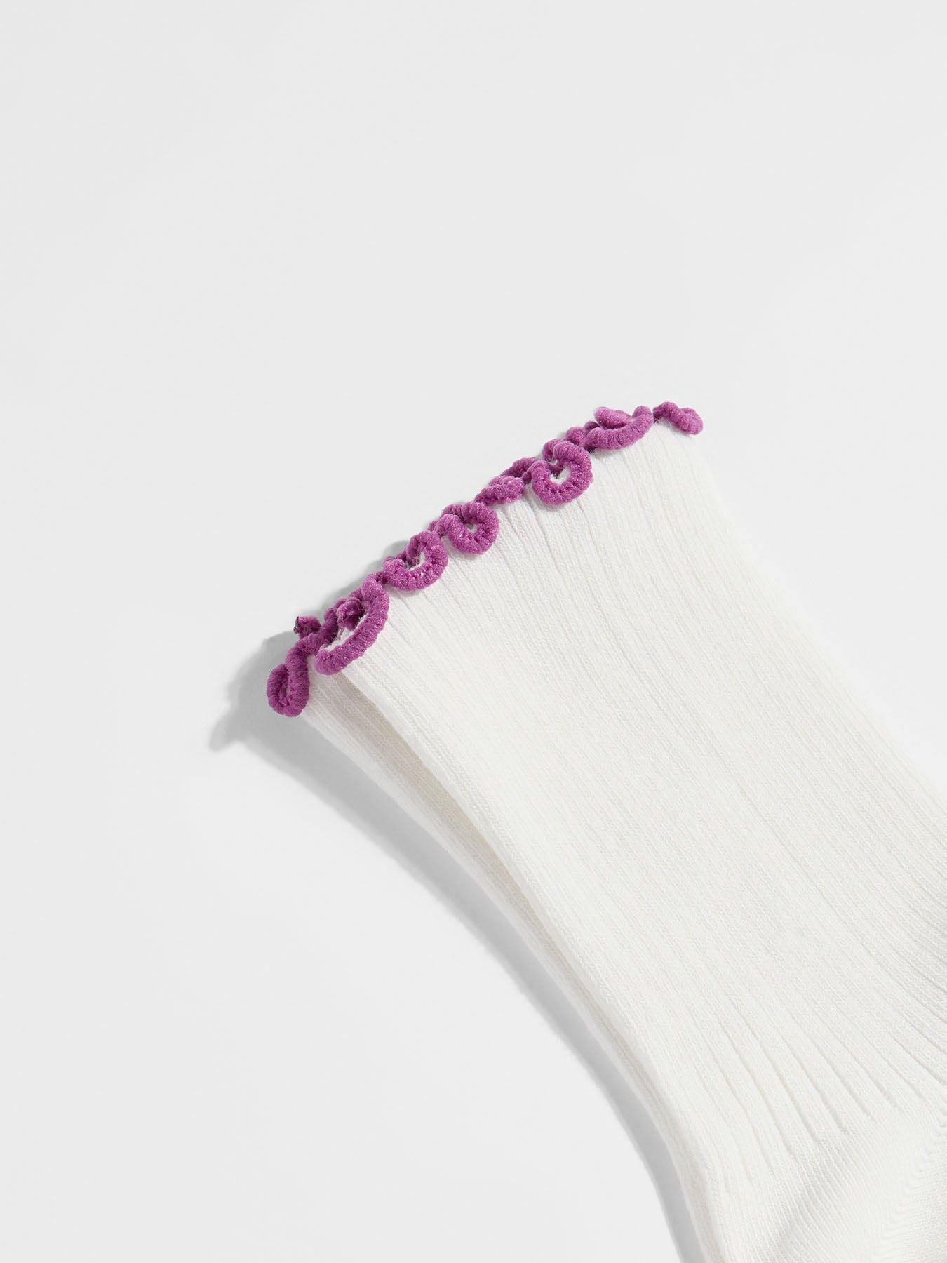 Chaussettes en coton bio | blanc | Off-white