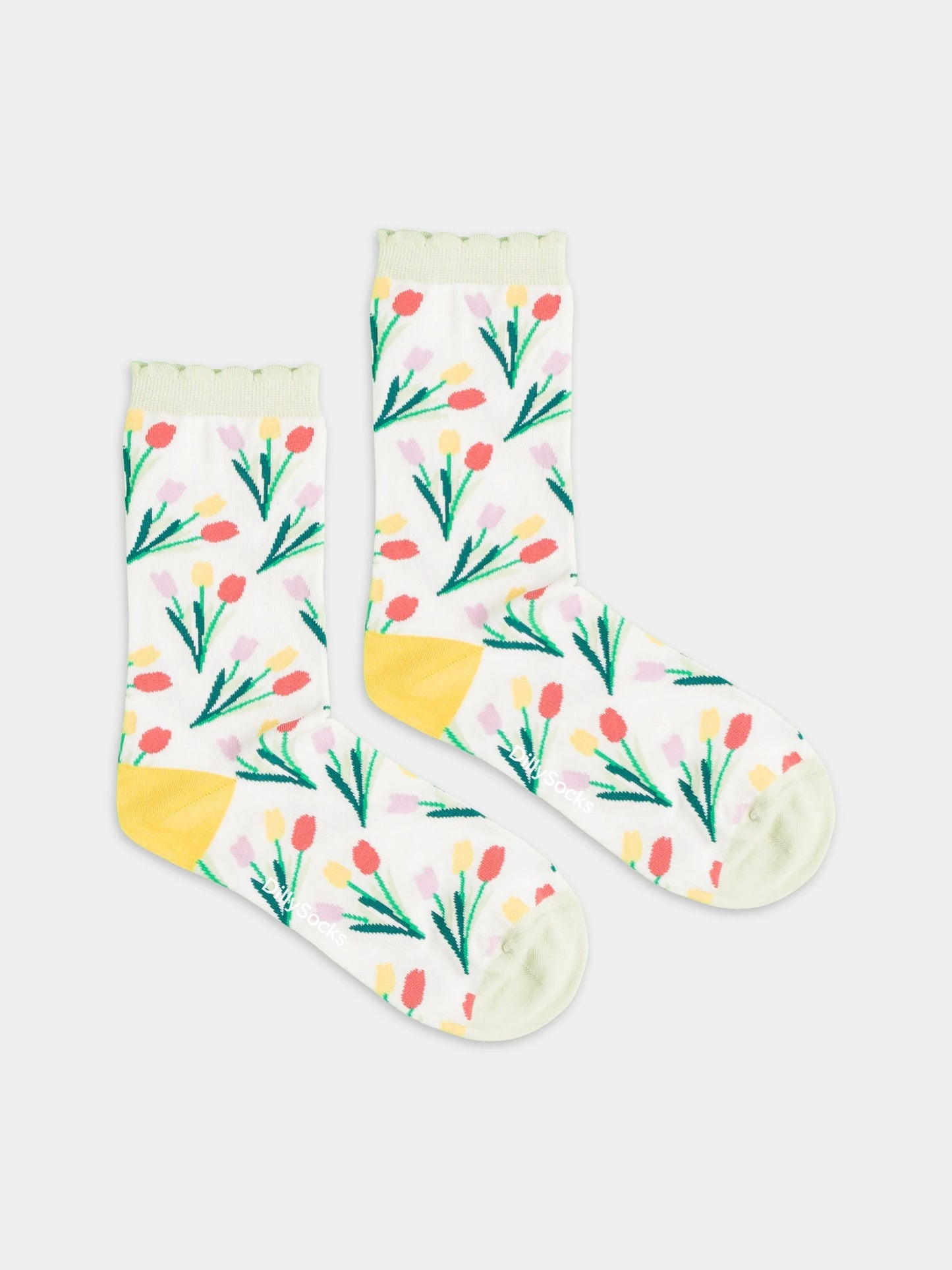 Chaussettes en coton bio | multicolor "tulip treasure" | Multicolor