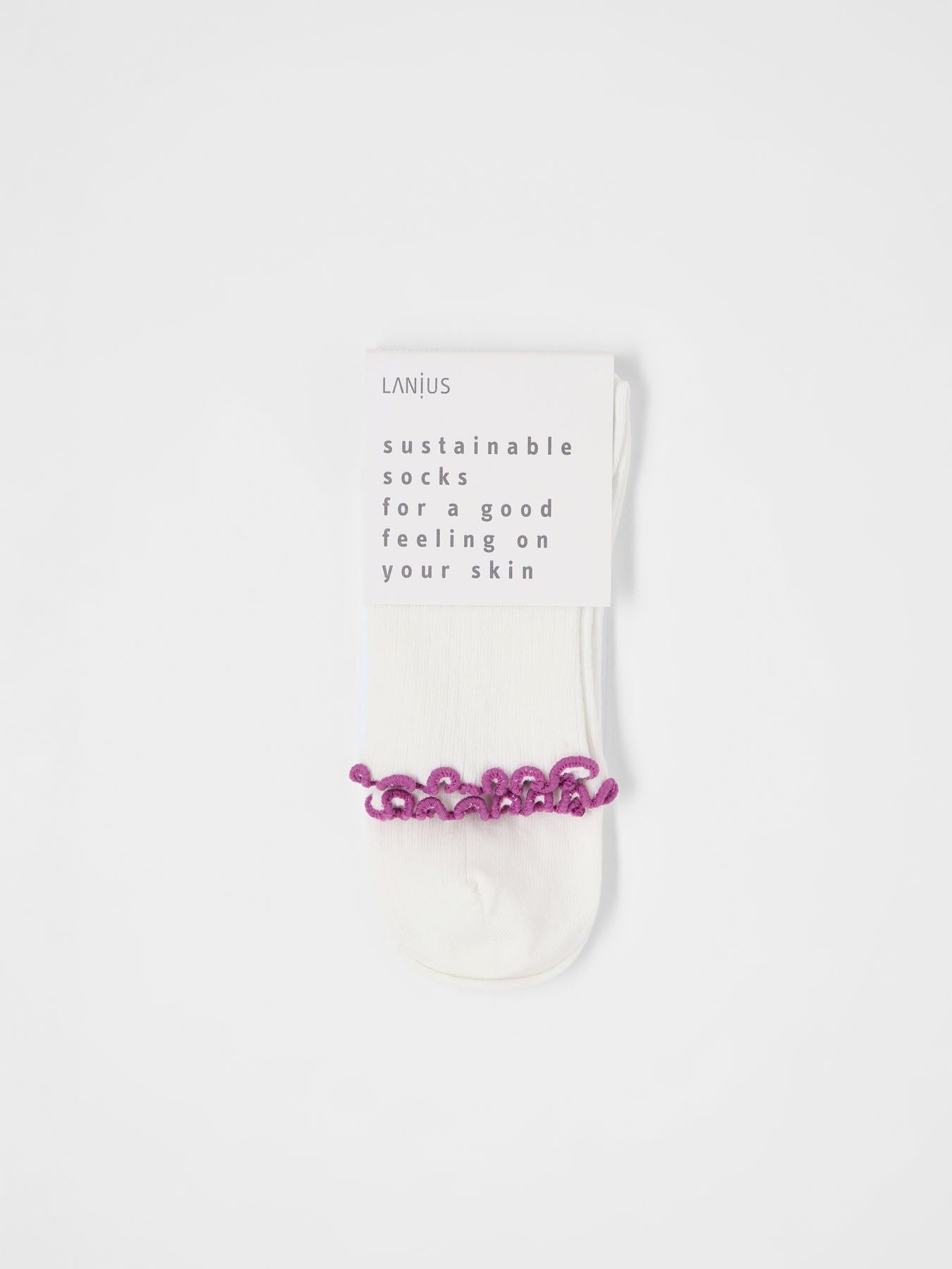 Chaussettes en coton bio | blanc | Off-white