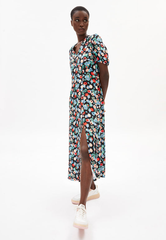 Robe longue à motifs en viscose Ecovero - caaitlin sketch of