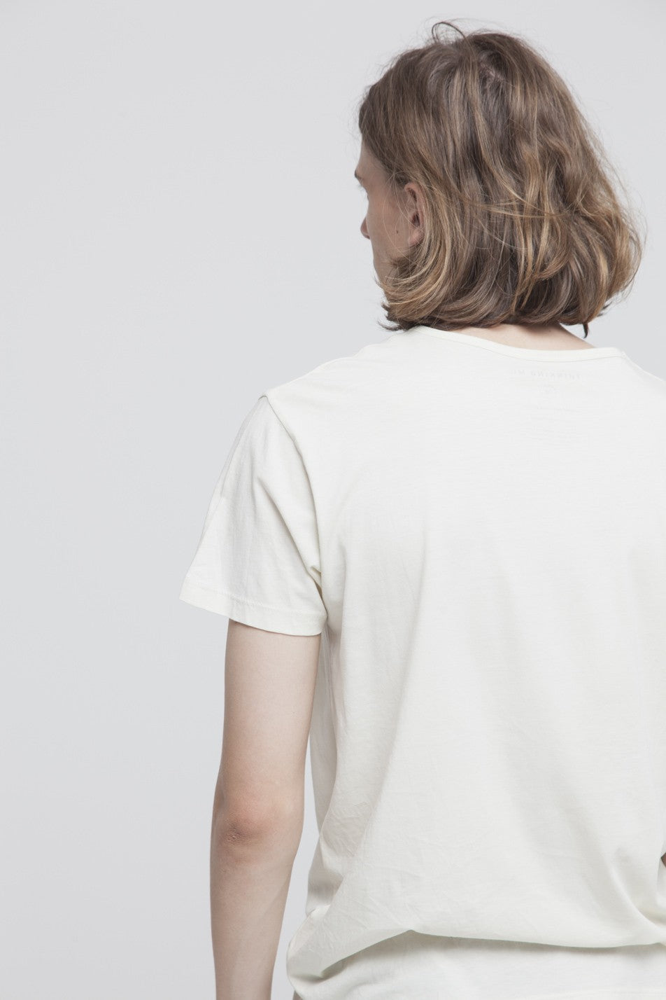 T-shirt imprimé blanc en coton bio - 1000 km to surf