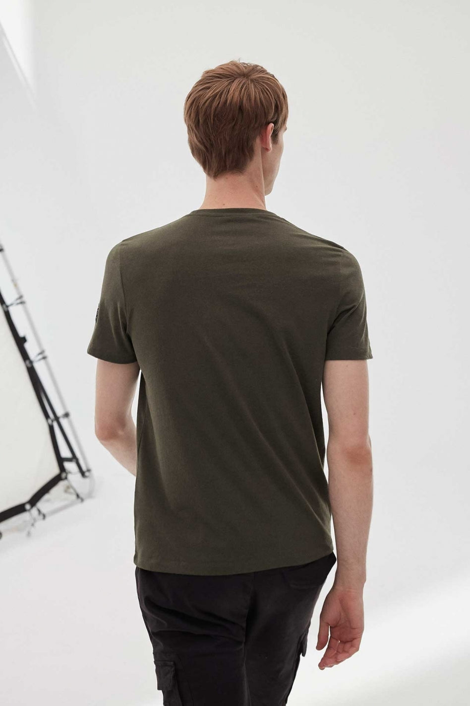 T-shirt imprimé vert en polyester et coton recyclé - Natal Great B