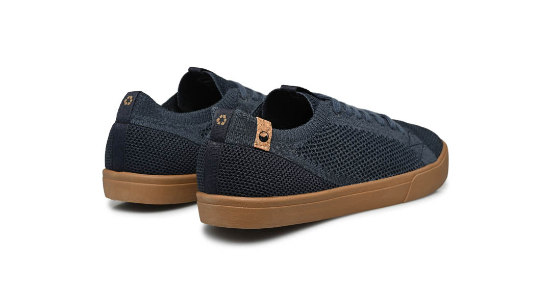 Baskets en matières recyclées | marine "cannon knit m 2.0 navy"