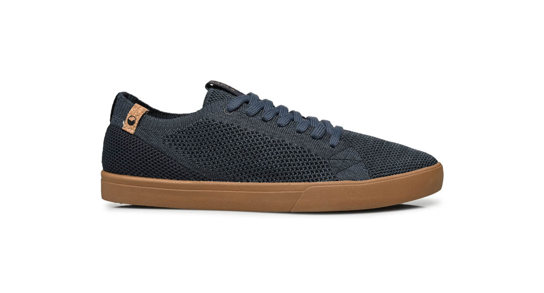 Baskets en matières recyclées | marine "cannon knit m 2.0 navy"