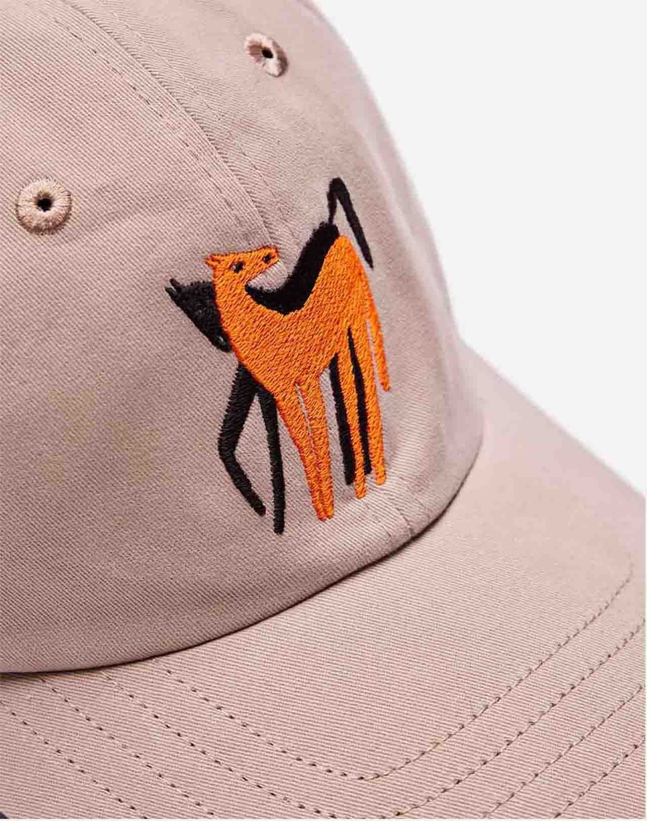 Casquette en coton biologique | beige "casquette six pannel hastar"