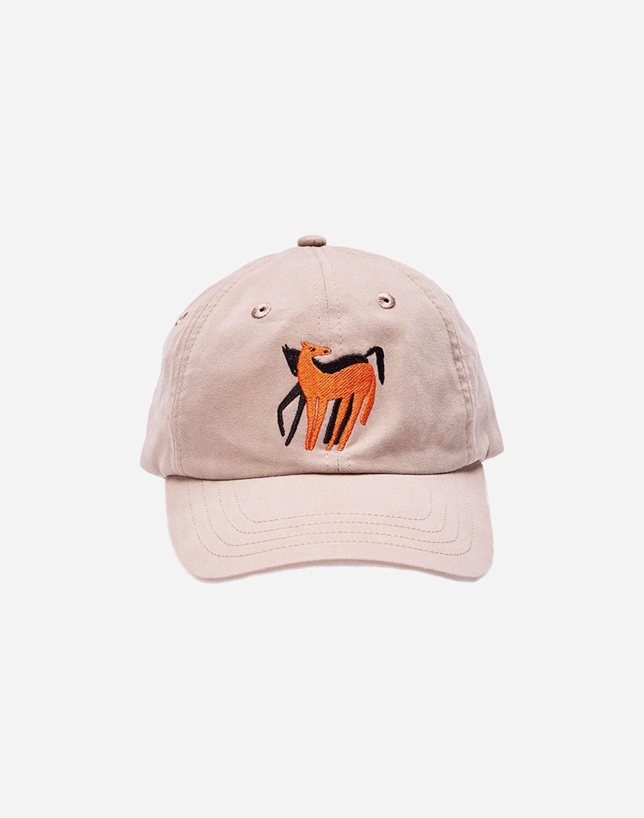 Casquette en coton biologique | beige "casquette six pannel hastar"
