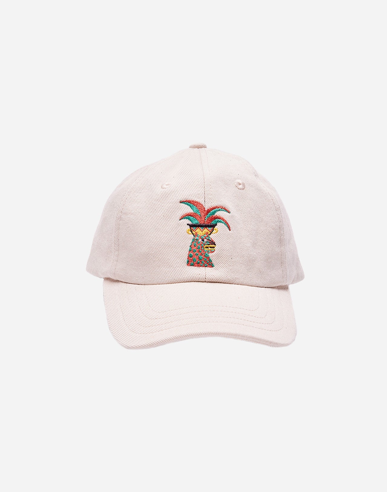 Casquette en coton bio | beige "casquette six pannel yaguar"
