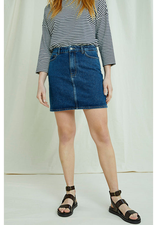 Jupe jean en Coton bio - Catrina