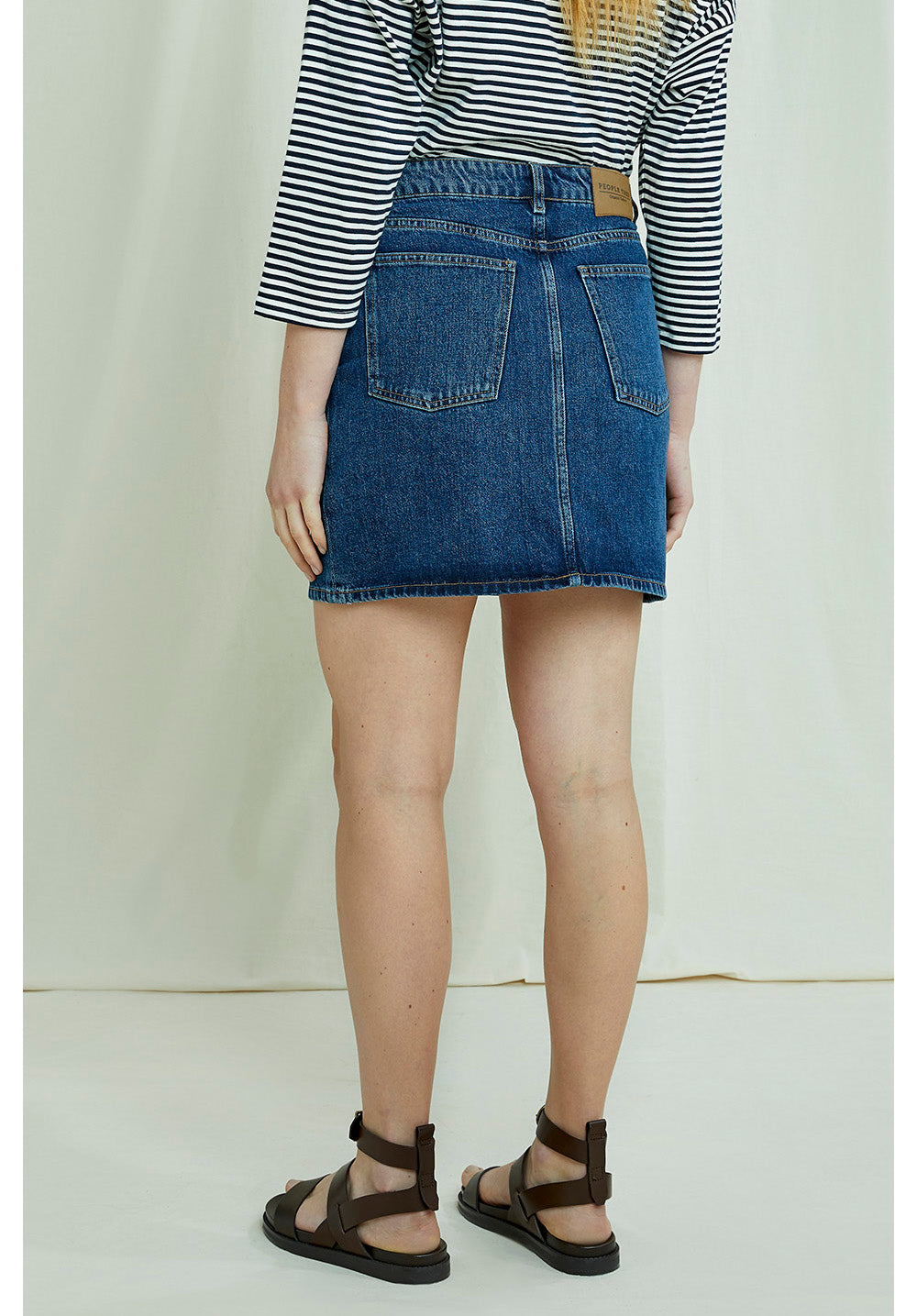 Jupe jean en Coton bio - Catrina