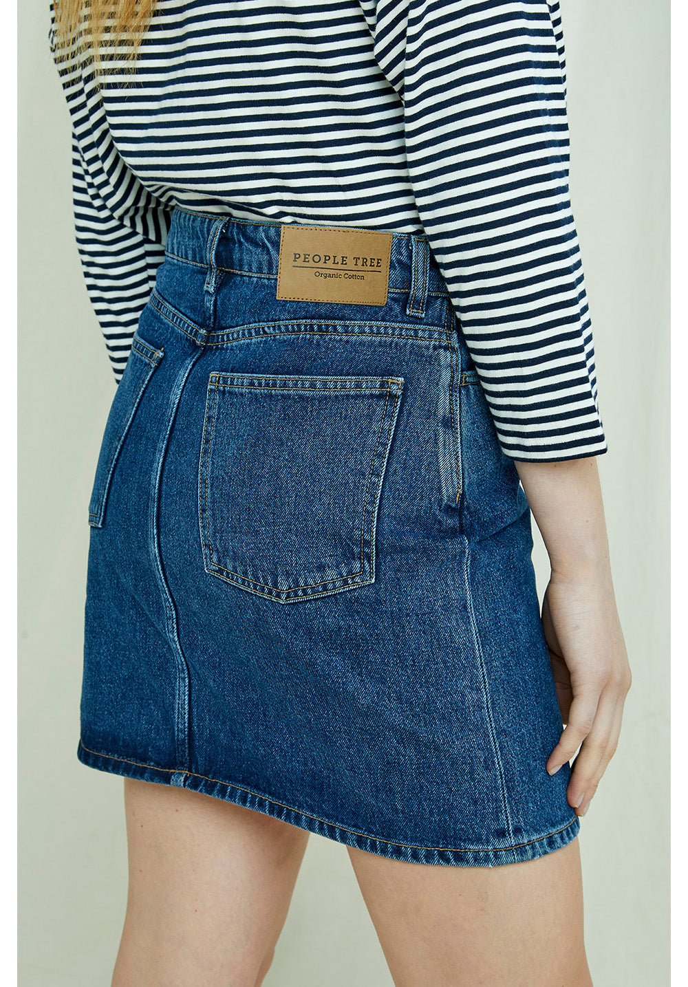 Jupe jean en Coton bio - Catrina
