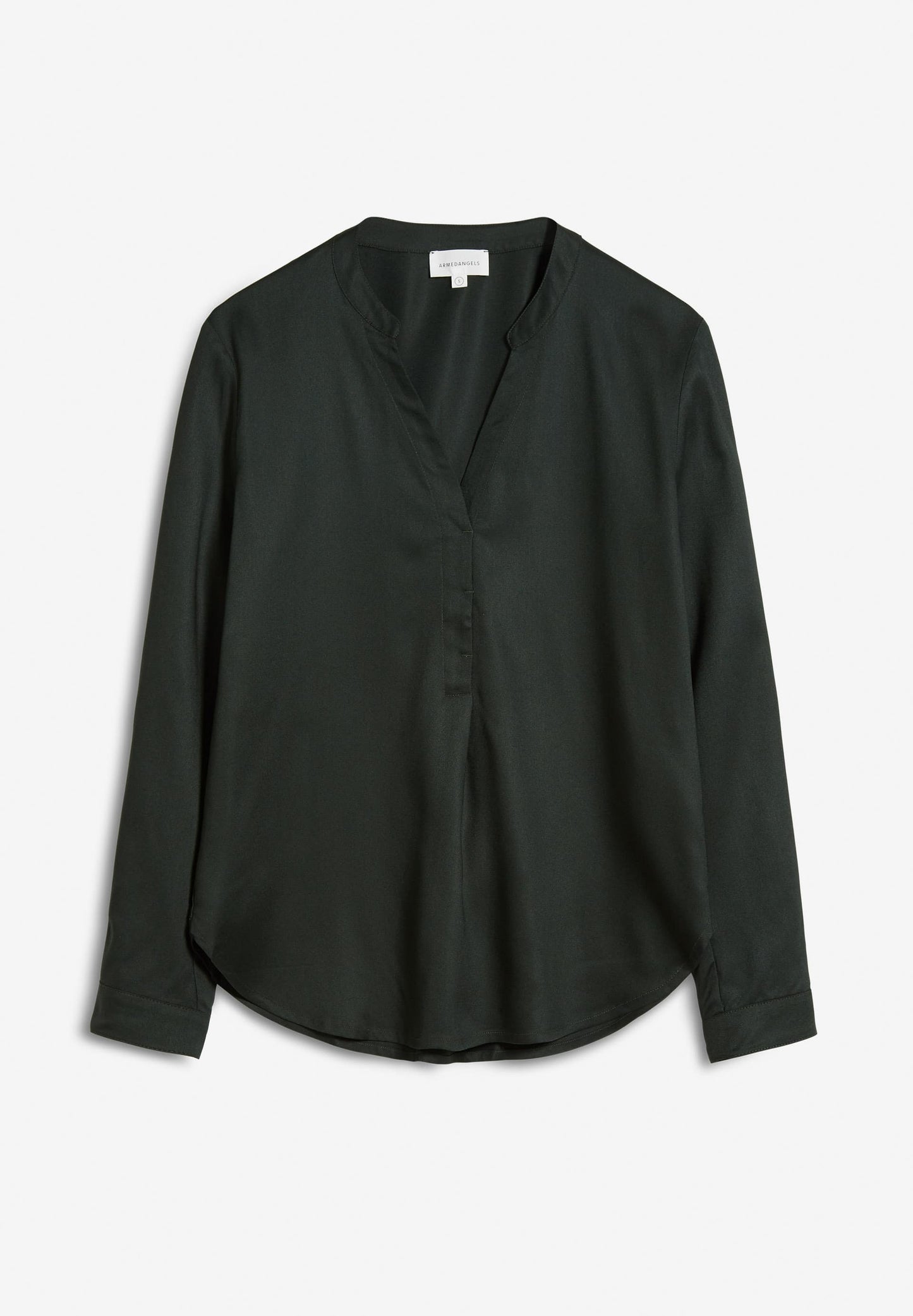 Blouse vert forêt en Lenzing  - CEYLAAN vintage green