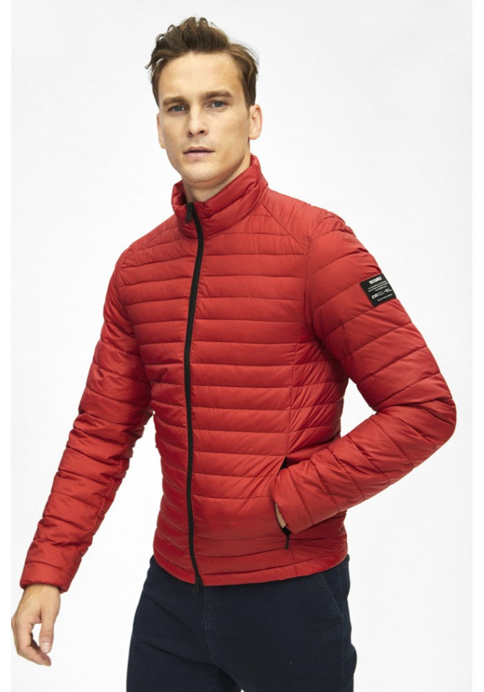 Doudoune recyclée rouge - Beret