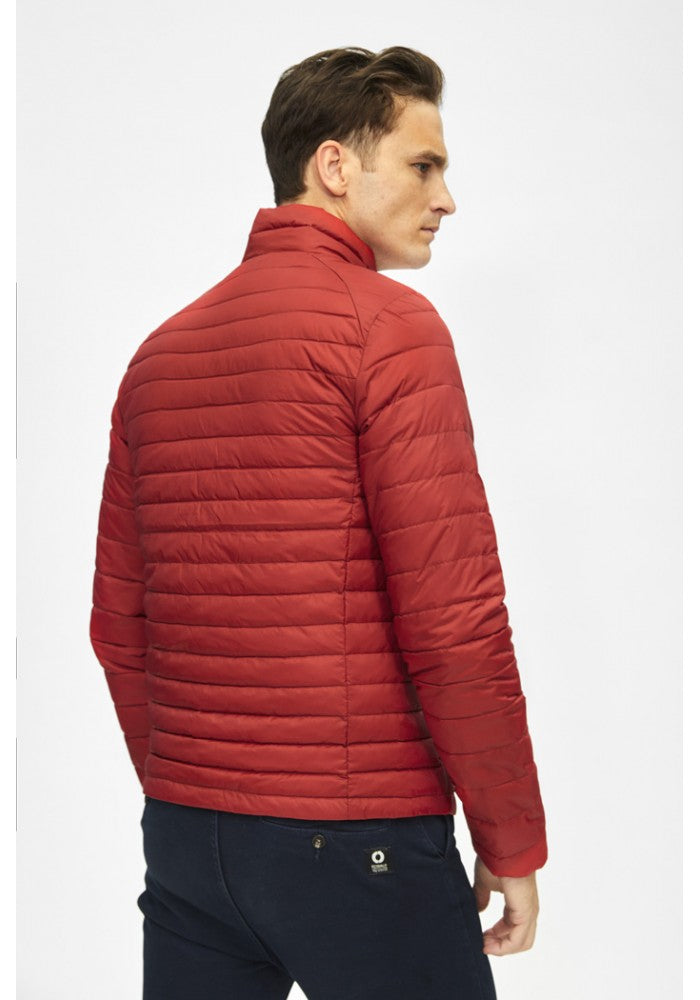 Doudoune recyclée rouge - Beret