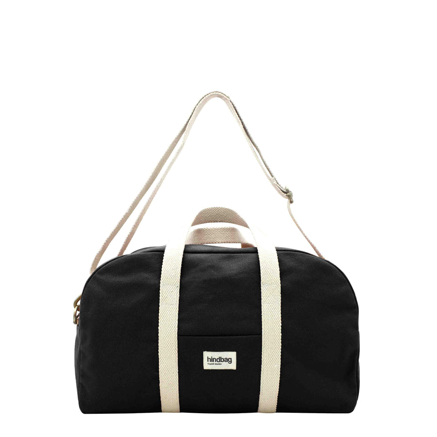 Sac bowling en coton bio | noir "charlie noir"