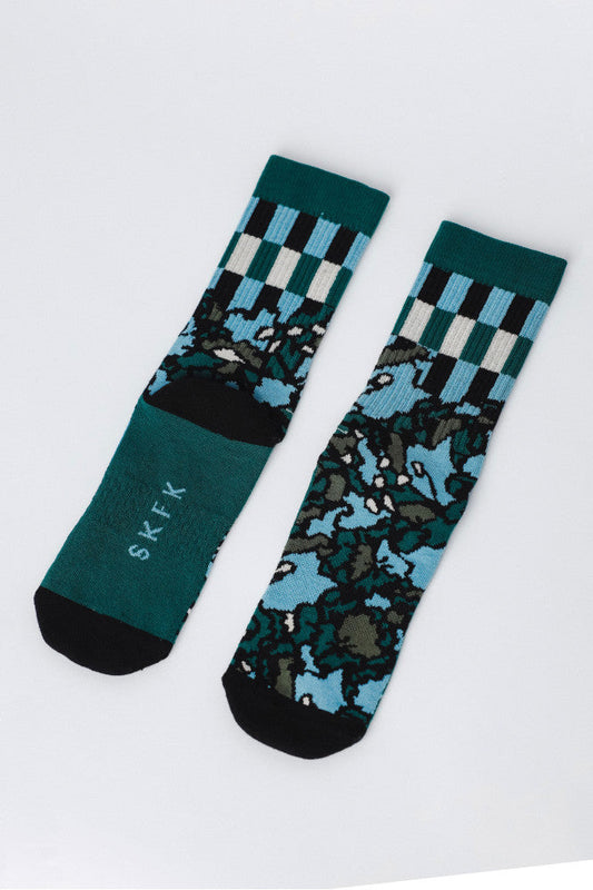 Paire de chaussettes en coton bio | multicolore "lorea"