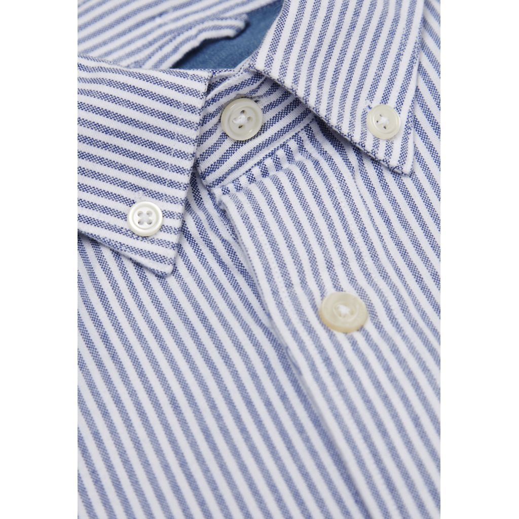 Chemise rayée en coton bio
