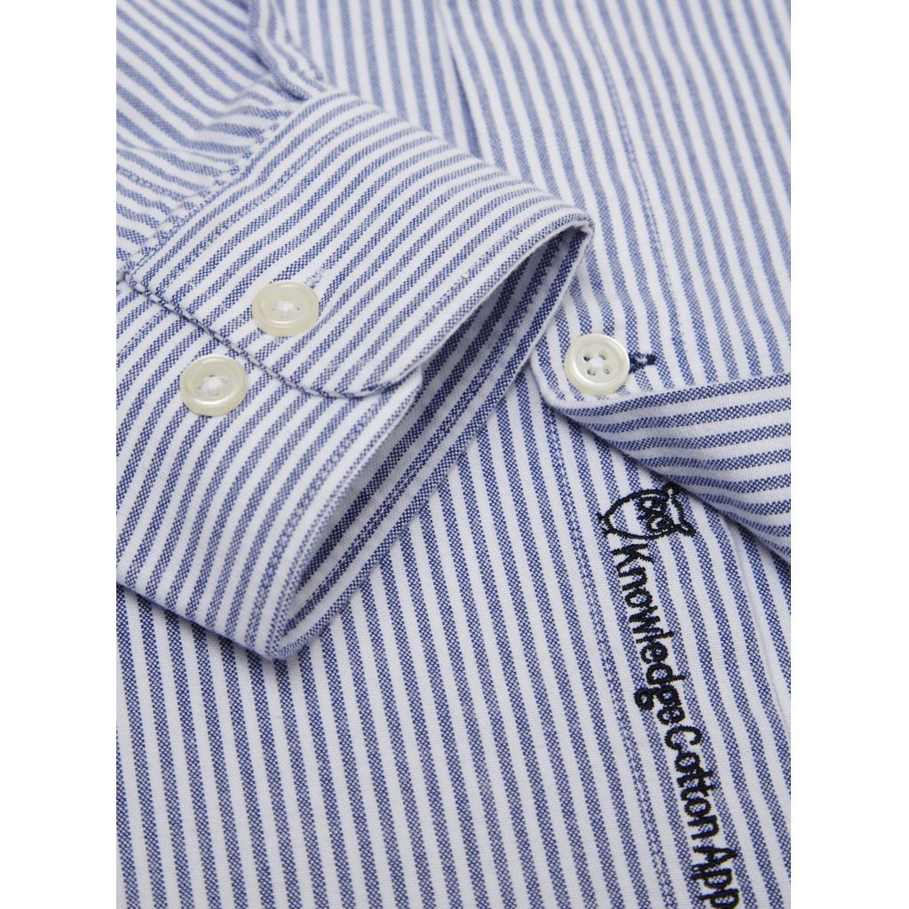 Chemise rayée en coton bio