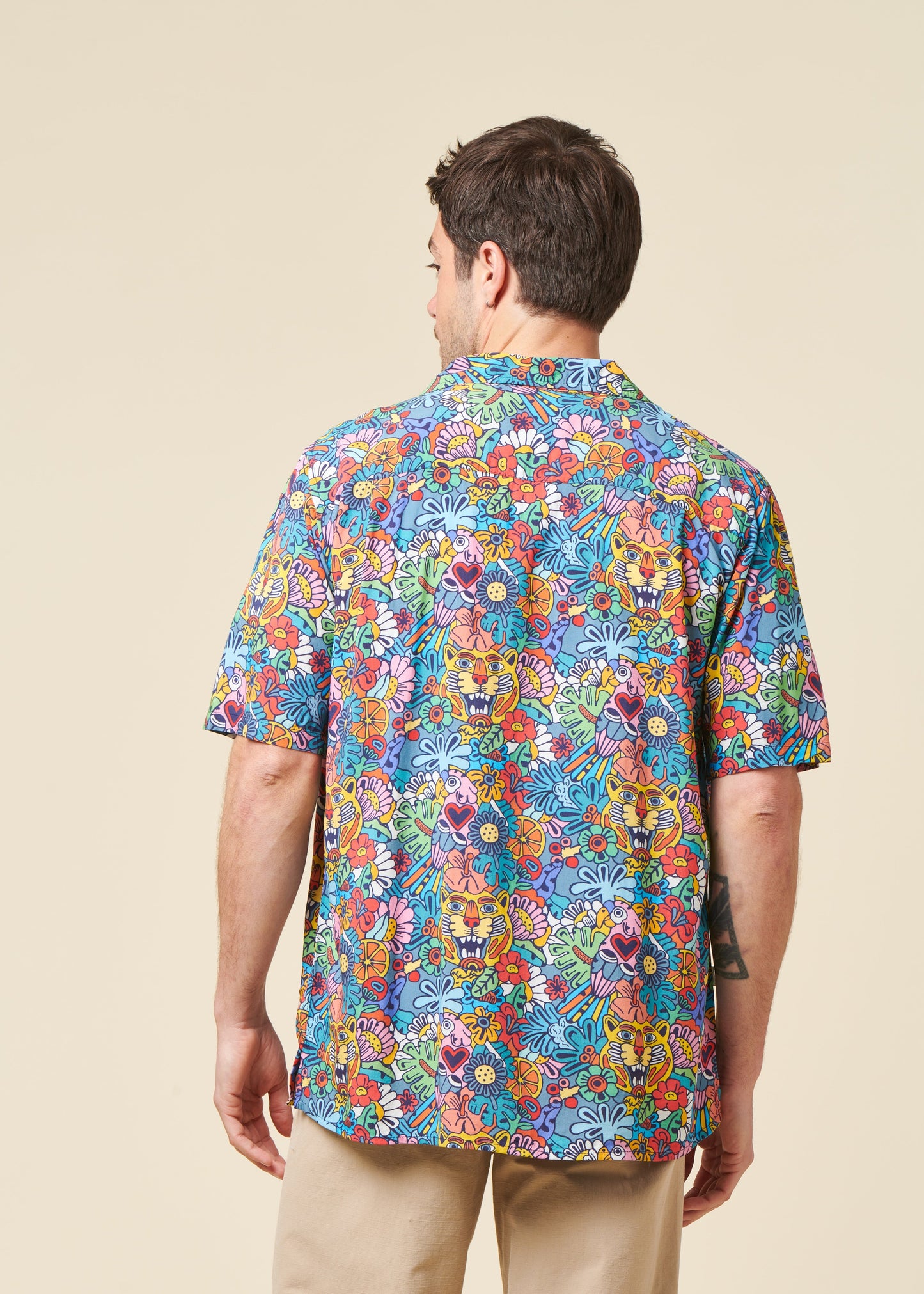 Chemise en viscose | multicolore "Asis percales tutti frutti aloha shirt - multicolor"