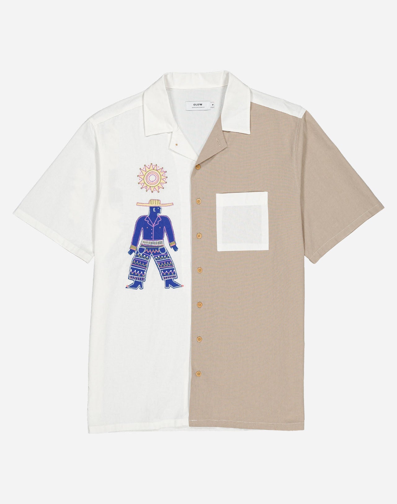 Chemise en coton biologique | beige "Chemise aloha fishermans cove - fishermans cove"