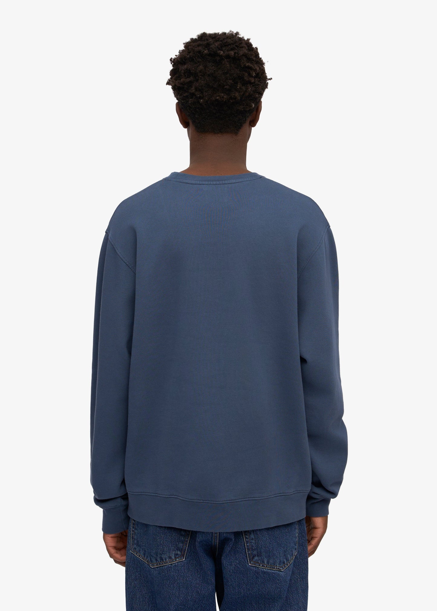 Sweat en coton bio | bleu pétrole "petrol blue"