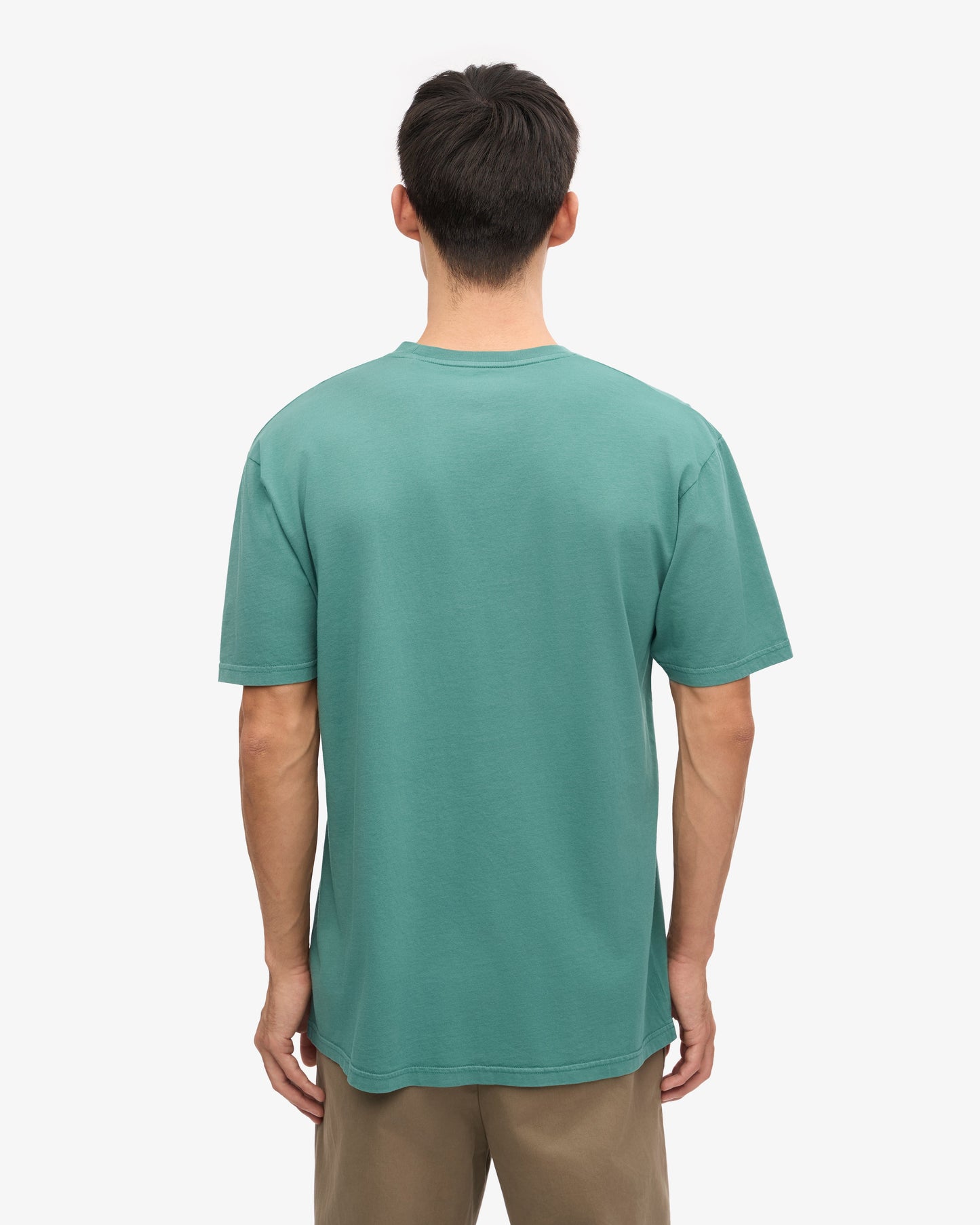 T-shirt manches courtes en coton bio | vert "pine green"