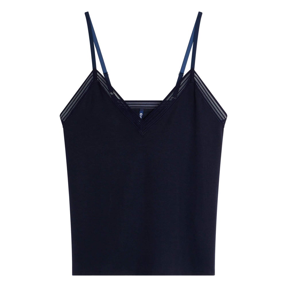 Caraco en lyocell | marine "claudine lsf"