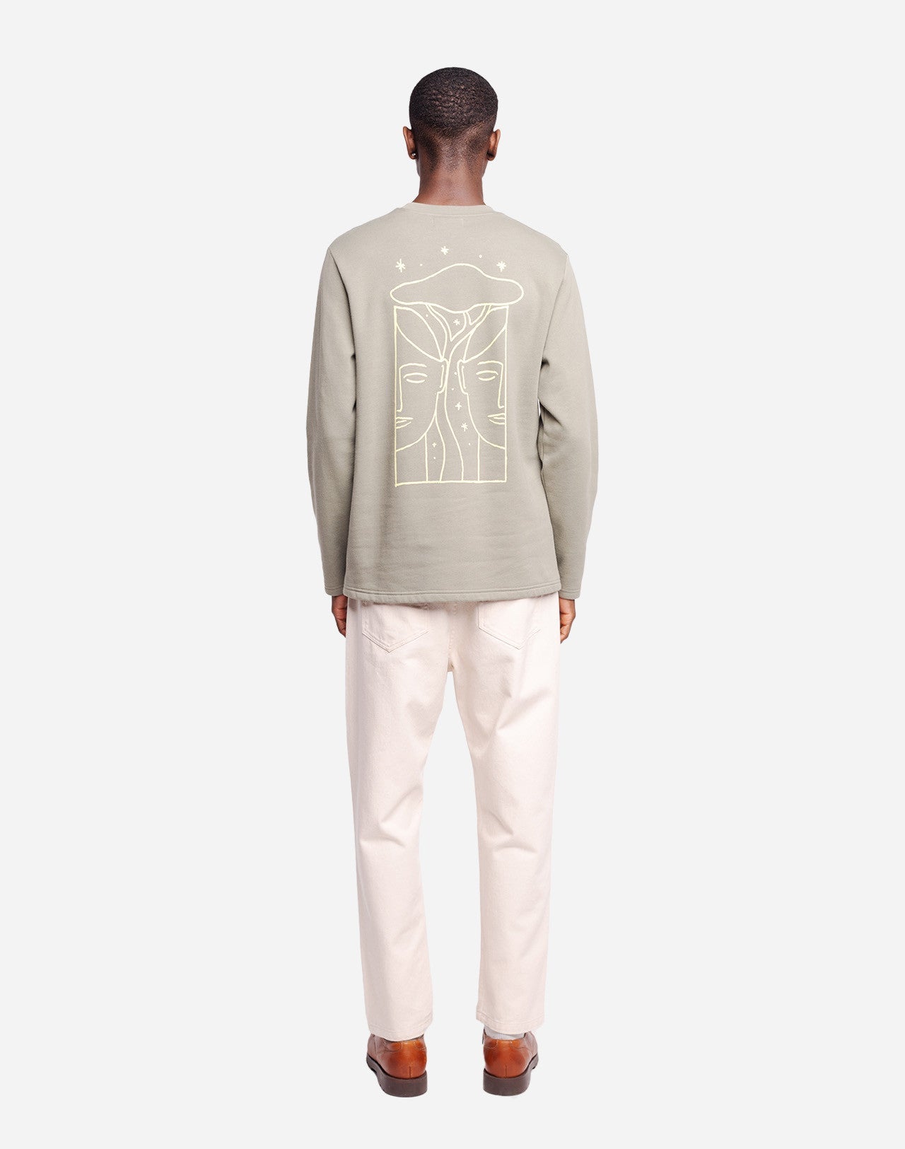 Sweat en coton bio | argile "rêve"