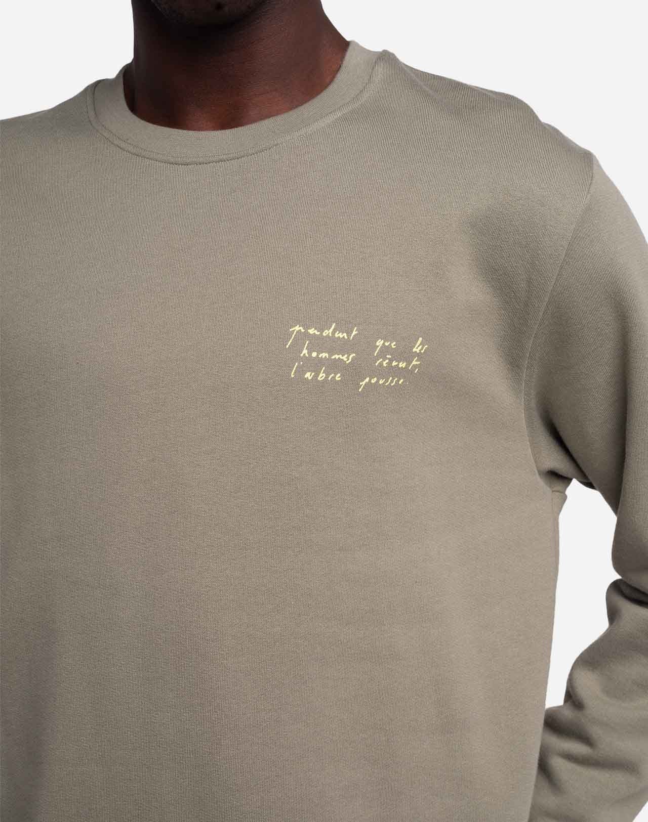 Sweat en coton bio | argile "rêve"