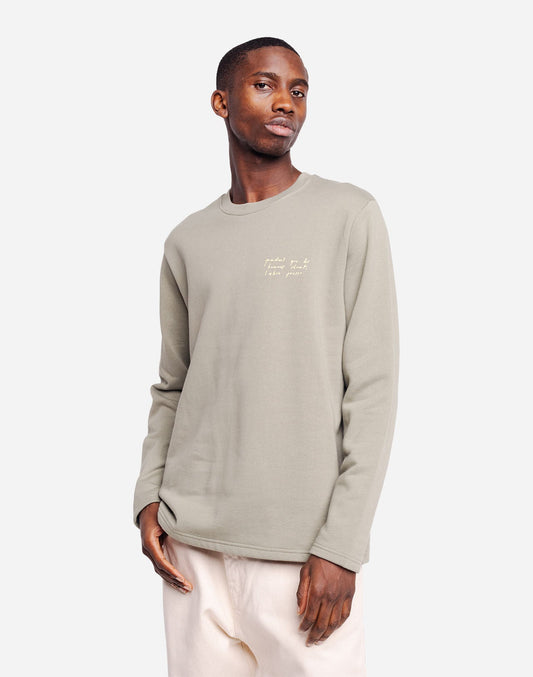 Sweat en coton bio | argile "rêve"
