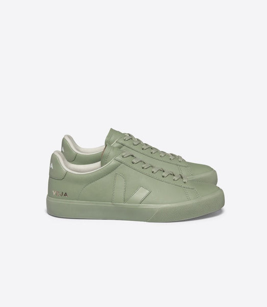 Baskets en cuir sans chrome | vert "campo chromefree leather full clay"