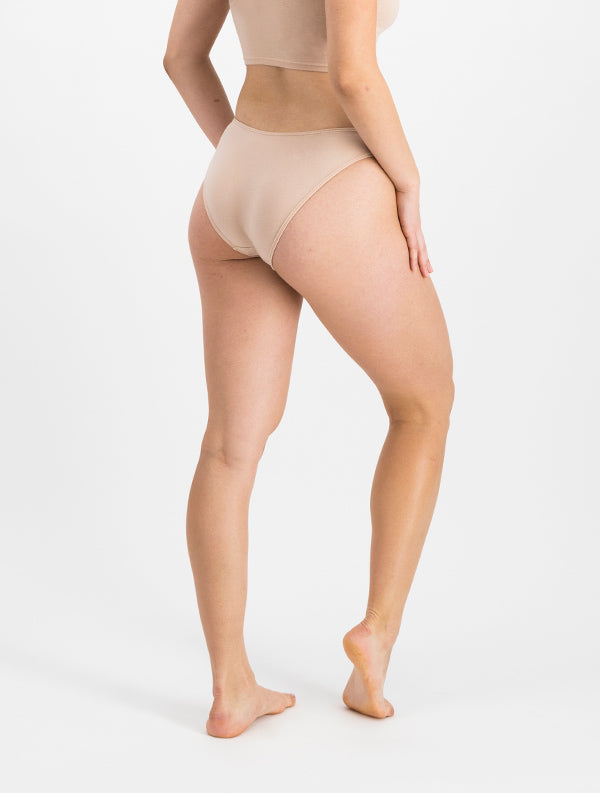 Culotte en coton bio | beige "anna nude sable"