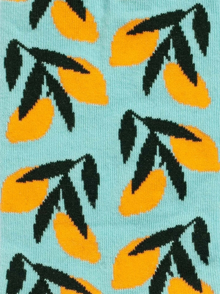 Chaussettes en coton bio | multicolore "valencian branches"