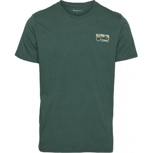 T-shirt vert forêt en coton bio - alder