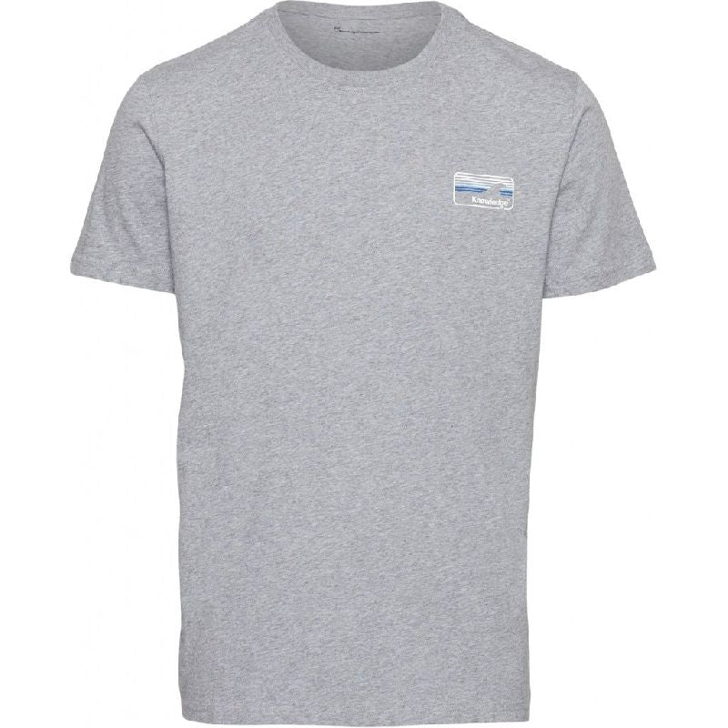 T-shirt gris en coton bio - alder