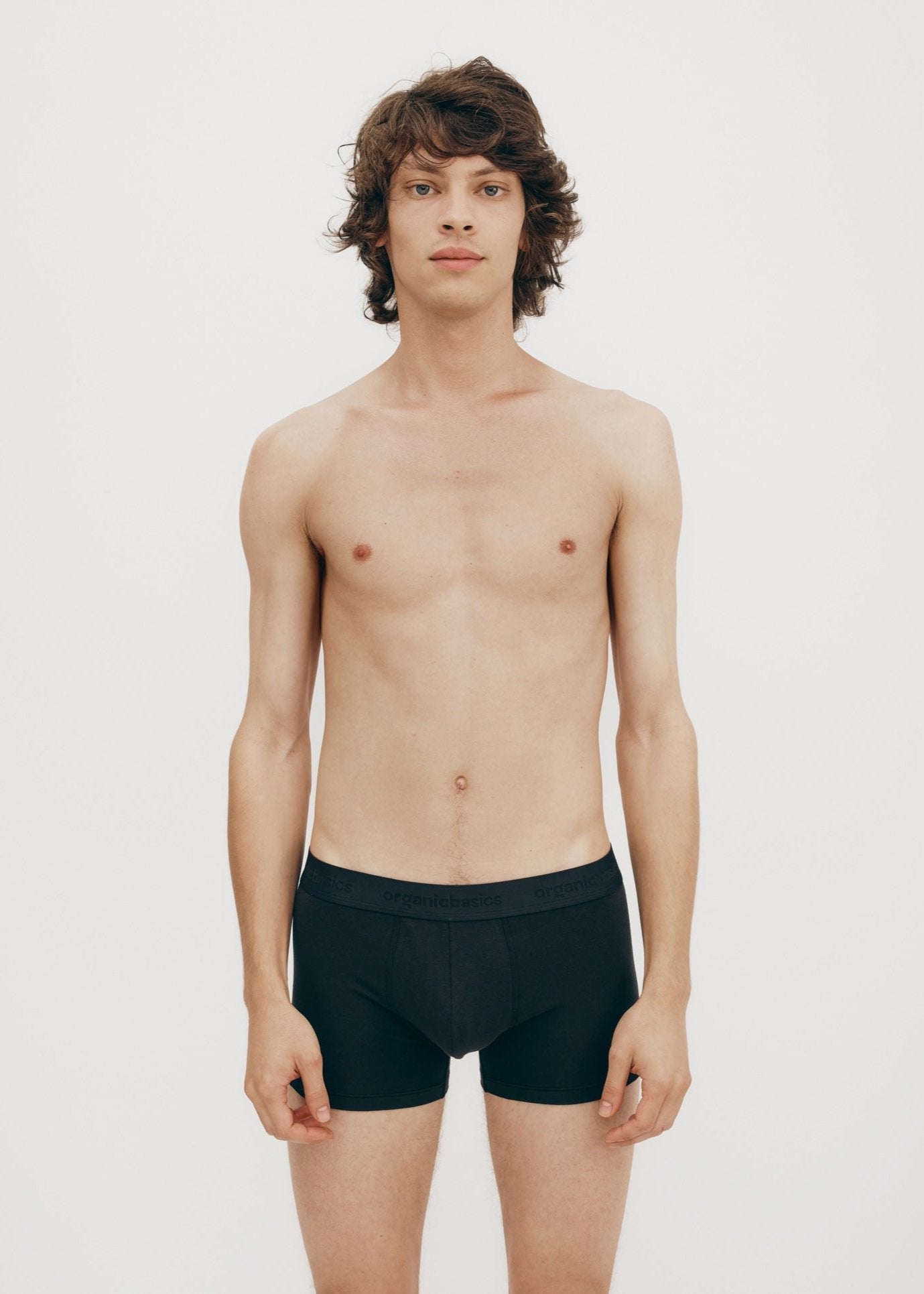 Pack 3 boxers en coton bio | Noir "core boxers 3-pack black"