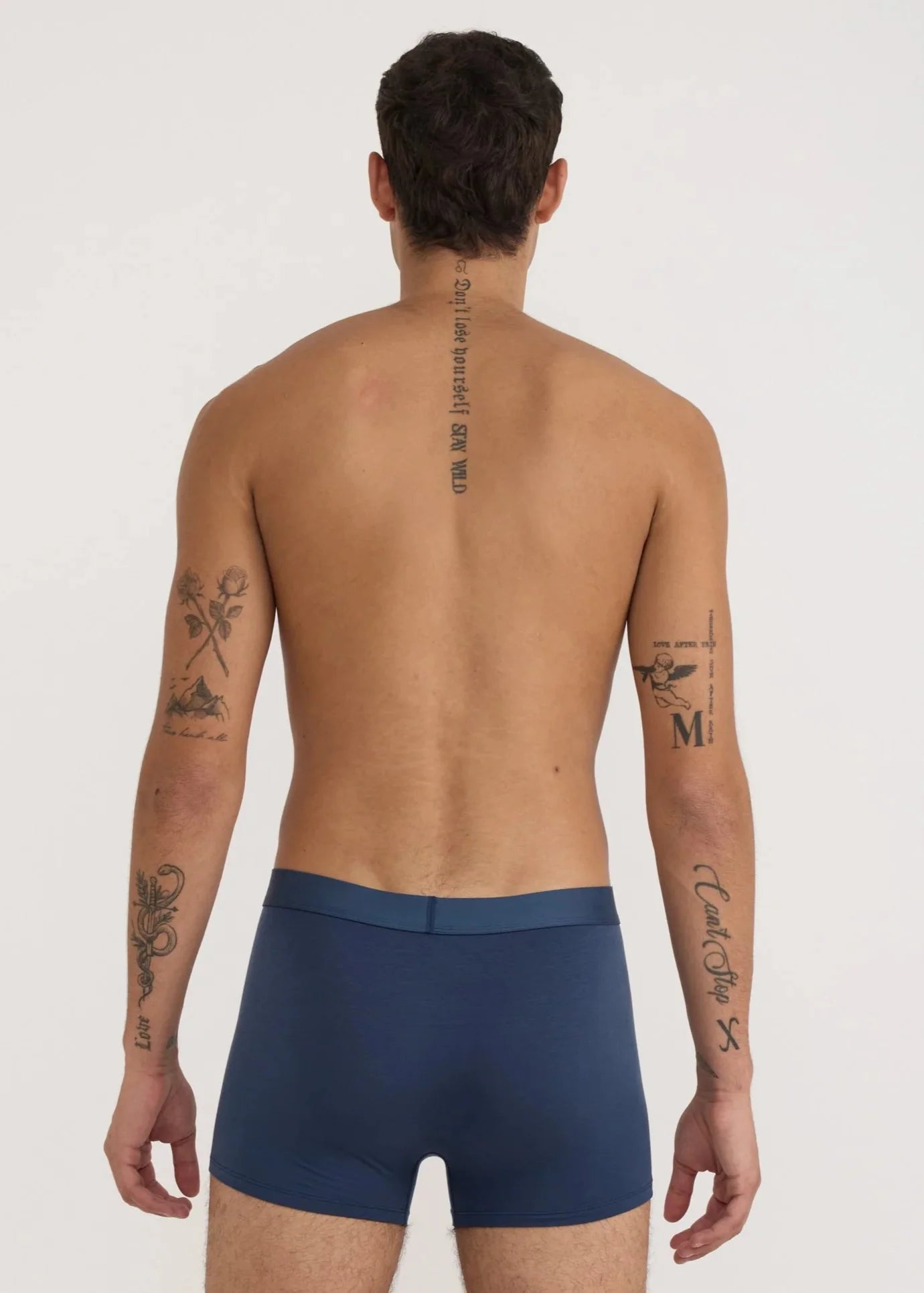 Pack de 6 boxers en coton bio | bleu "core boxer briefs 6-pack - midnight blue"