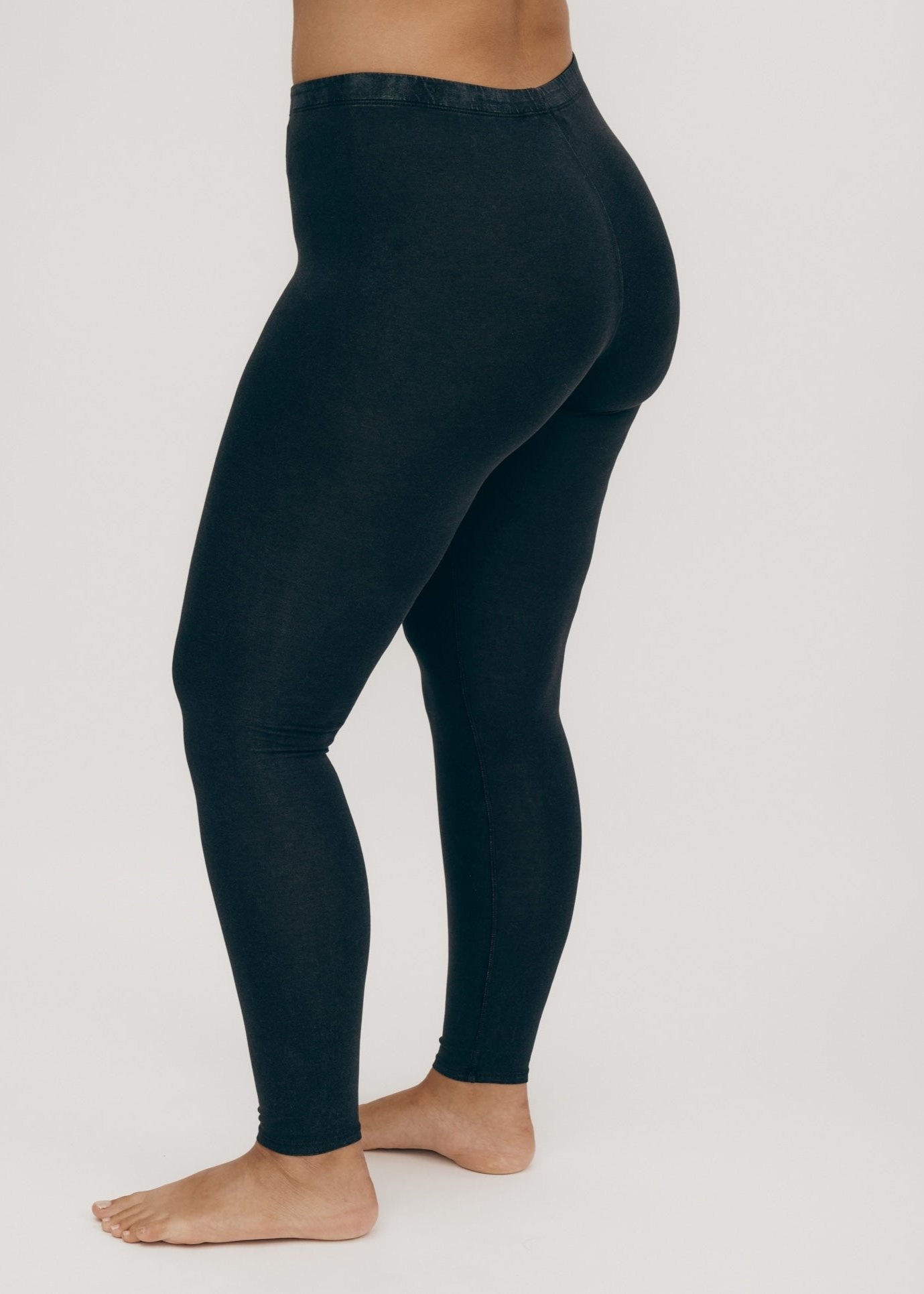 Legging en coton bio | Noir "core leggings black"