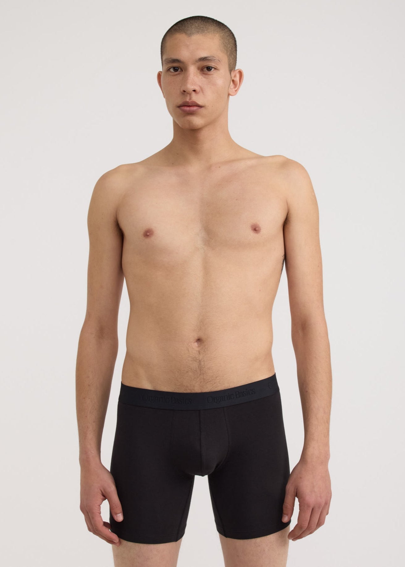 Pack de 6 boxers en coton bio | noir "core boxer briefs 6-pack - black"