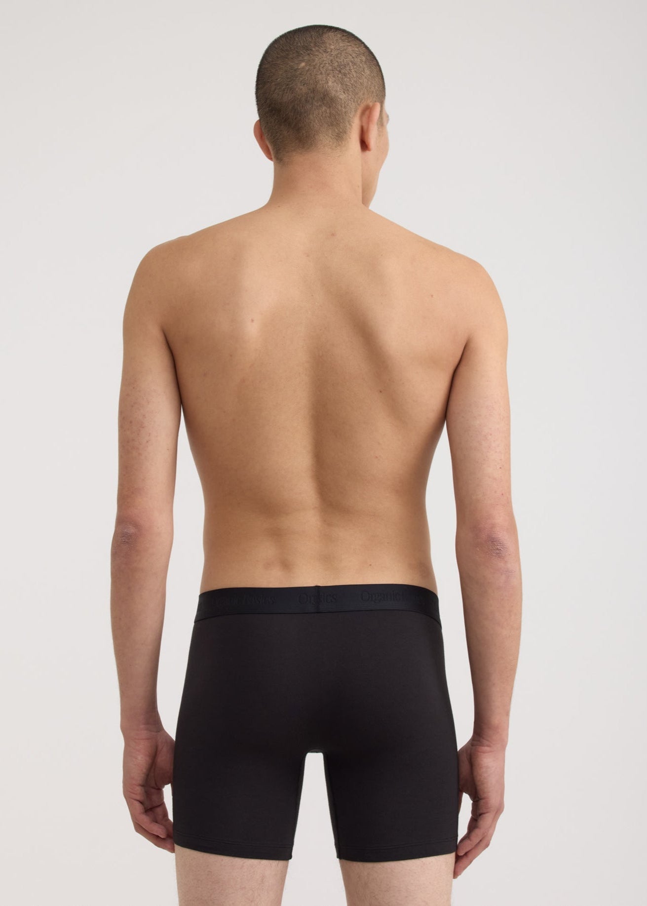Pack de 6 boxers en coton bio | noir "core boxer briefs 6-pack - black"