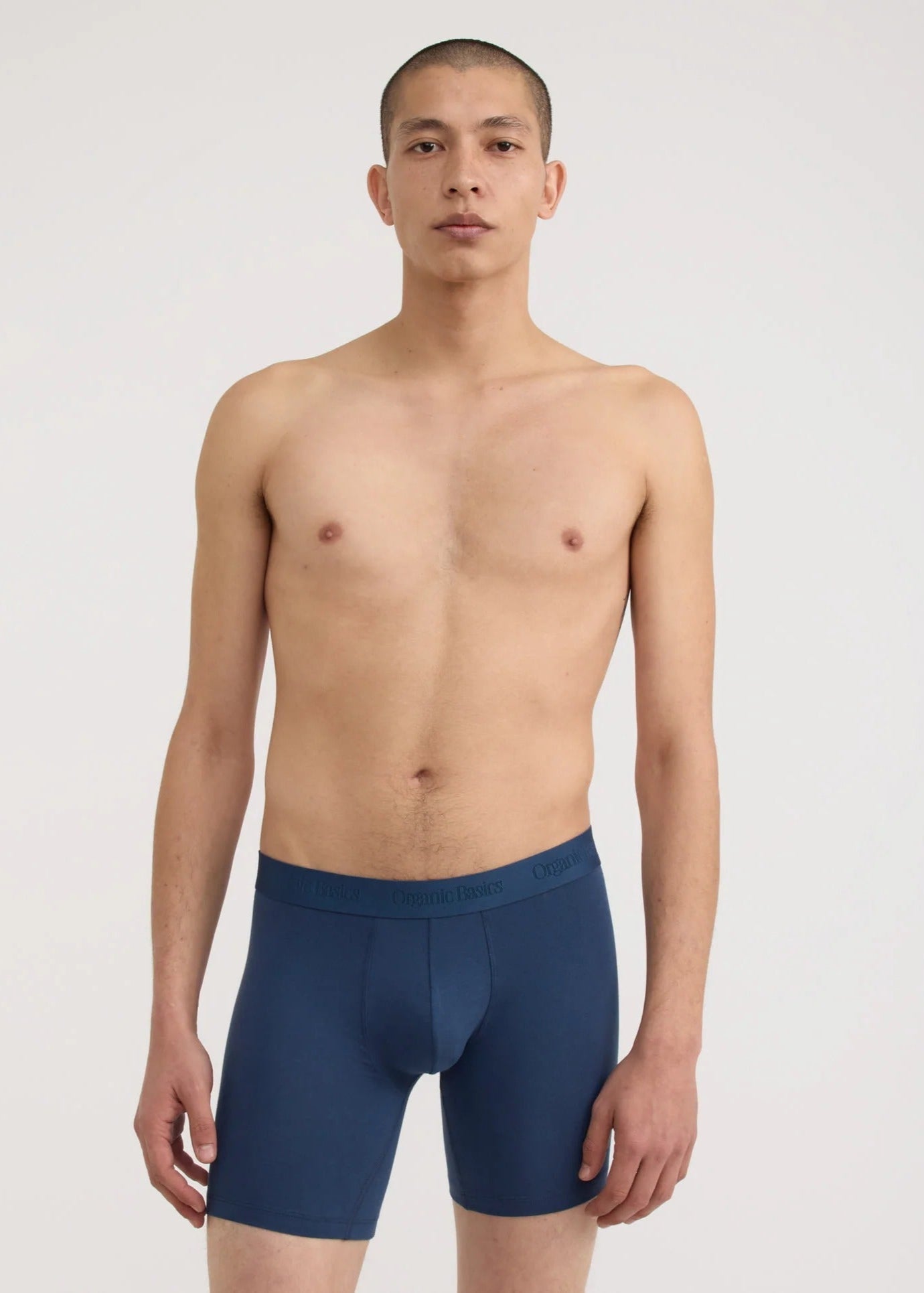 Pack 3 boxers en tencel | Bleu foncé "soft touch boxers 3-pack midnight blue"