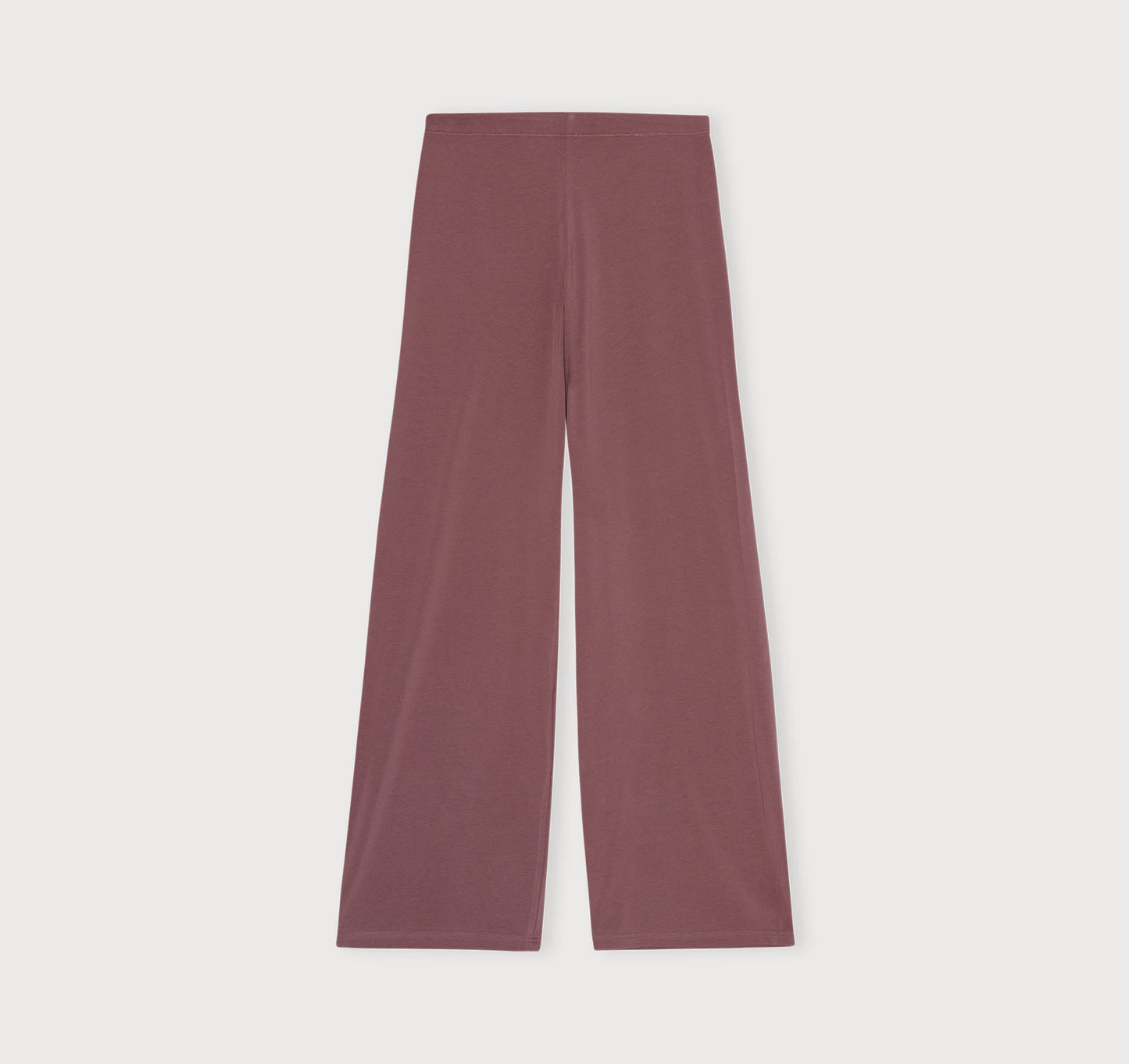 Pantalon fluide en coton bio | vieux rose "core sport straight pants rose wood"