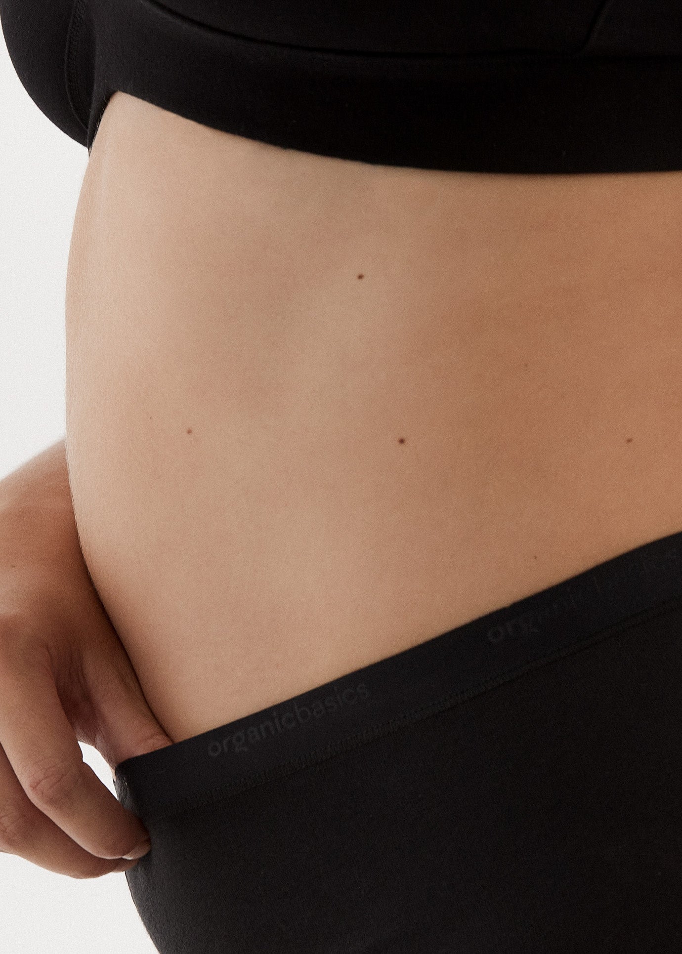 Shorty en coton bio | noir "core shorty black"