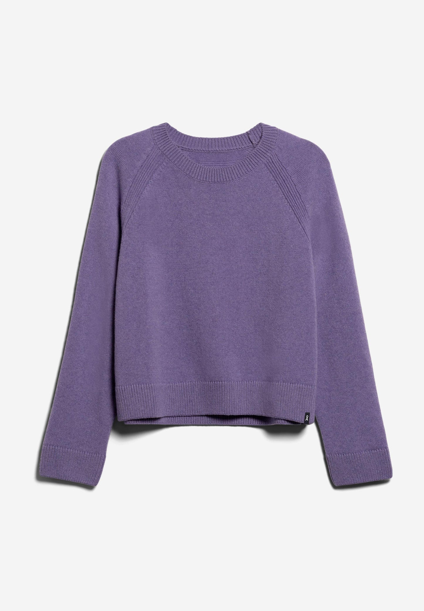 Pull en laine bio et recyclée | Violet "diliriaa reglana purple stone"