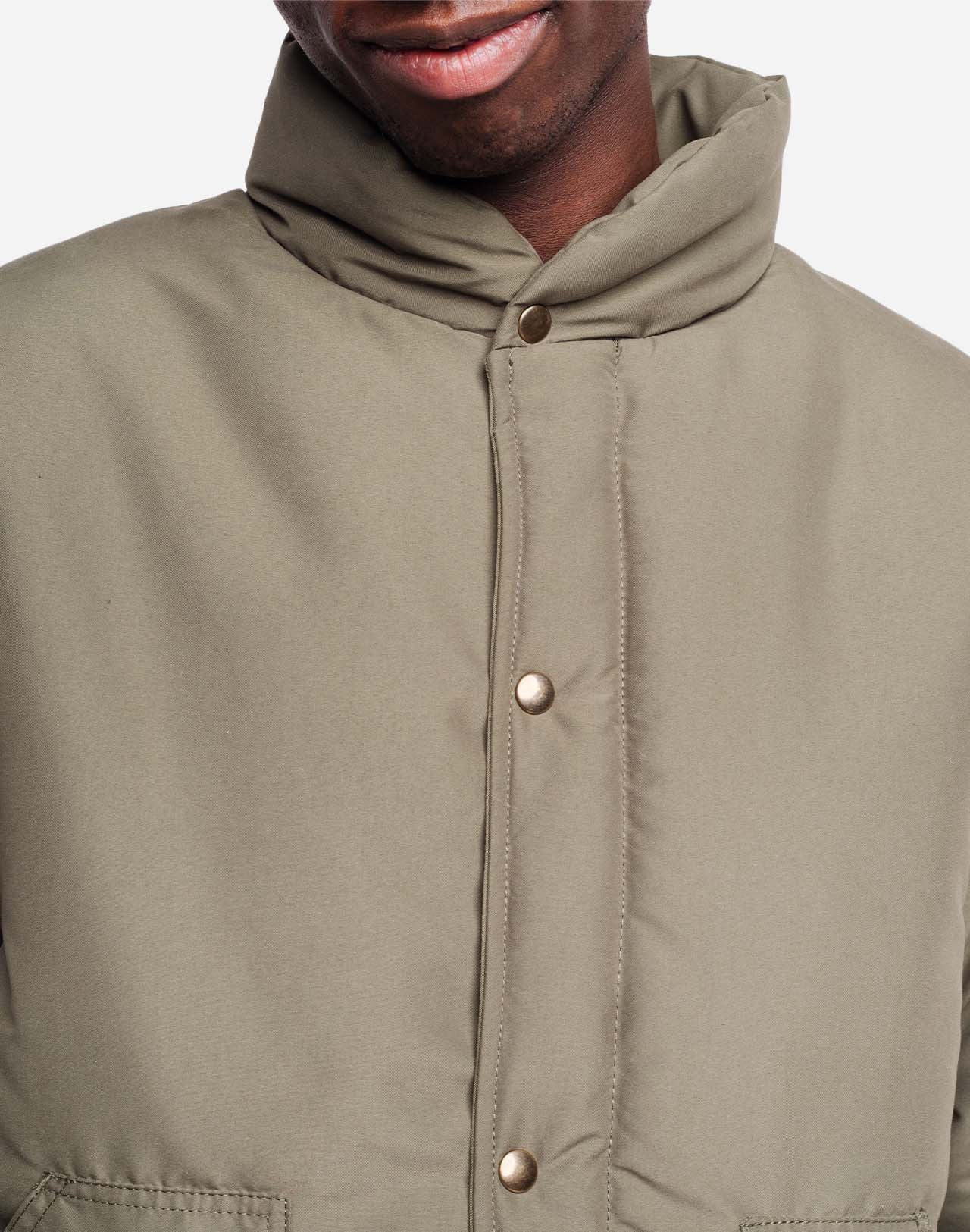 Manteau en matières recyclées | kaki "boreas"