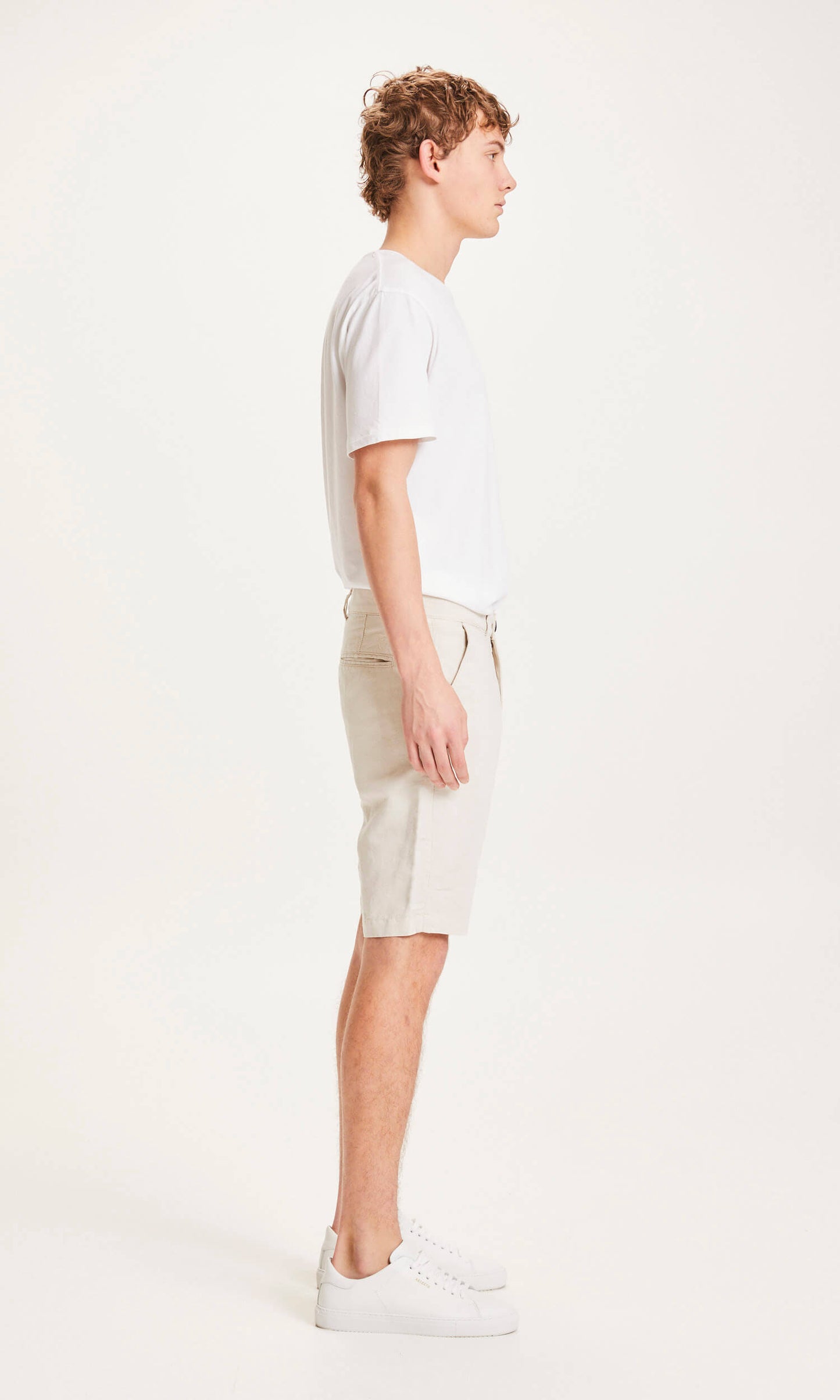 Short crème en lin - chuck