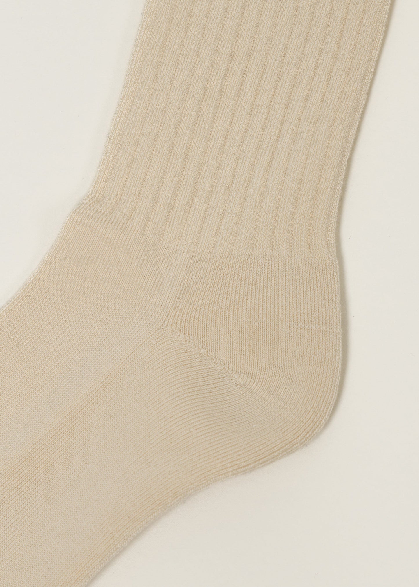 Chaussettes en coton bio | écru
