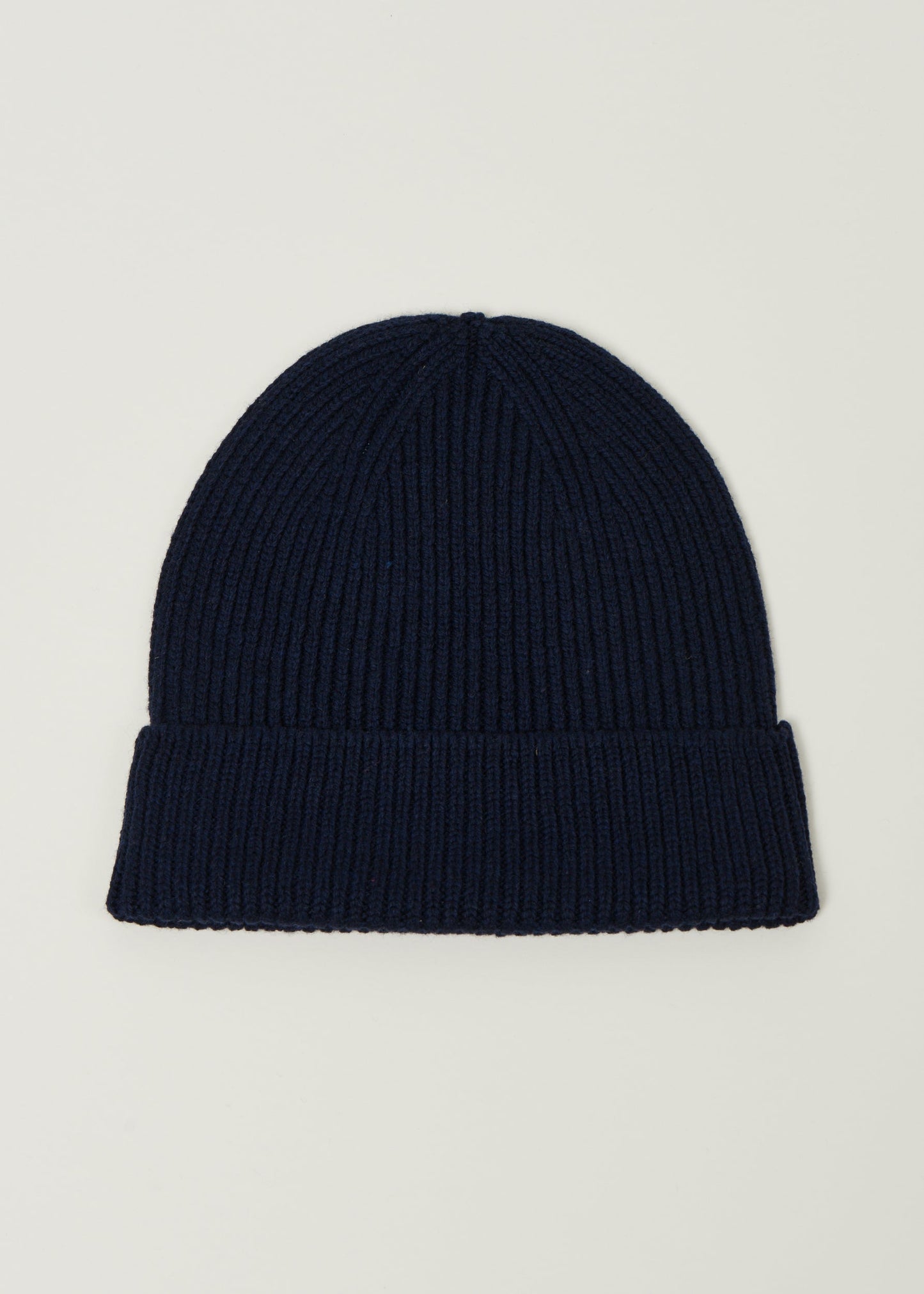 Bonnet en laine mérinos recyclée | marine