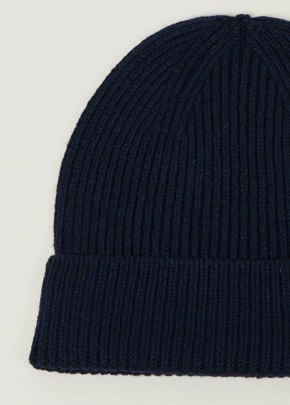 Bonnet en laine mérinos recyclée | marine
