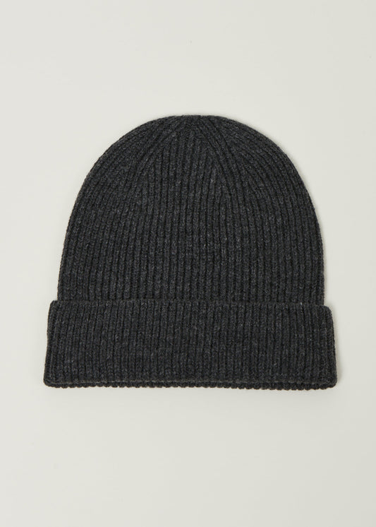 Bonnet en laine mérinos recyclée | gris