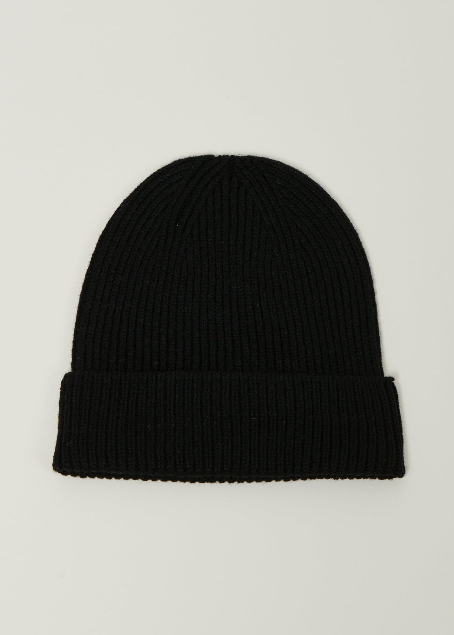 Bonnet en laine mérinos recyclée | noir